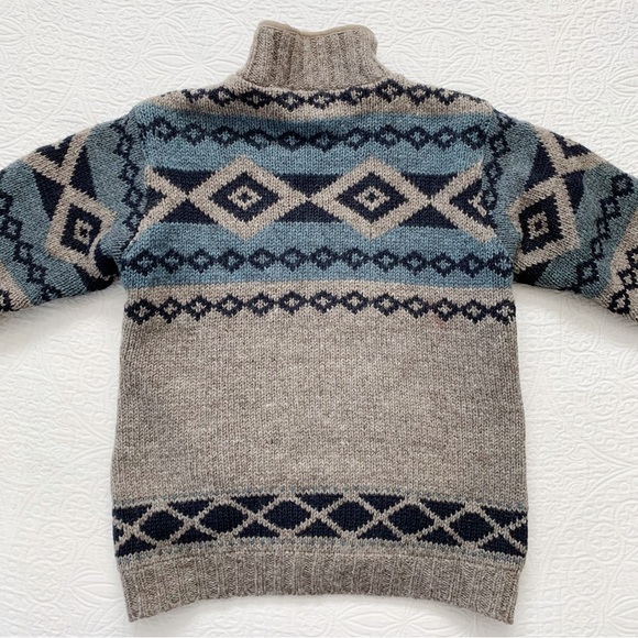 Laundromat Men's Full-Zip Wool Sweater Jacket - Picture 2 of 9